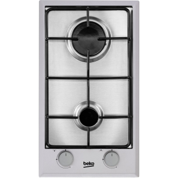Płyta gazowa Beko HDCG 32220 SX (2 pola grzejne; kolor inox)