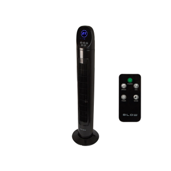 BLOW WENTYLATOR KOLUMNOWY 90W LCD + PILOT (WYPRZEDAŻ)