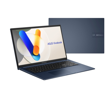 ASUS Vivobook 17 X1704VA-AU1068W Core 5 120U 17.3"FHD IPS-level Panel 60Hz 250nits AG 16GB DDR5 SSD512 Intel Graphics WLAN+BT Cam720p 50WHrs Win11 Qui