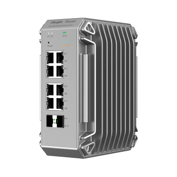 SWITCH PRZEMYSŁOWY POE RG-NIS3100-8GT2SFP-HP 8-PORTOWY SFP REYEE