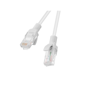 Patchcord UTP Lanberg PCU6-10CC-0100-S (RJ45 - RJ45 ; 1m; UTP; kat. 6; kolor szary)