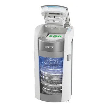 Niszczarka Leitz IQ Optimax AutoFeed 600, P5, 600 kartek, 50 l kosz
