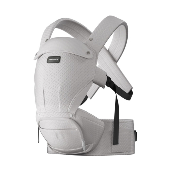 Momcozy nosidełko z siedziskiem biodrowym Air Mesh, szare