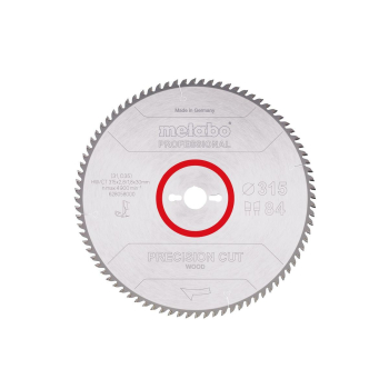 METABO PIŁA TARCZOWA HW/CT 315x30x84z    PRECISION CUT WOOD PROFESSIONAL