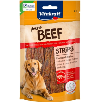 VITAKRAFT BEEF paski wołowina przysmak dla psa 80g