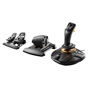Thrustmaster T-16000M FCS Flight Pack Czarny USB Joystick Analogowa/Cyfrowa MAC, PC