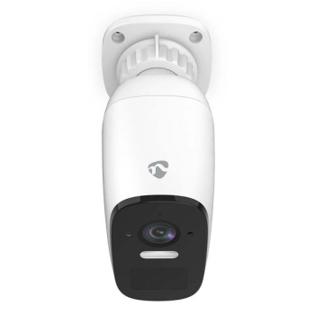Kamera zewnętrzna Nedis Smartlife Wifi, IP66, czujnik ruchu, night vision, biały