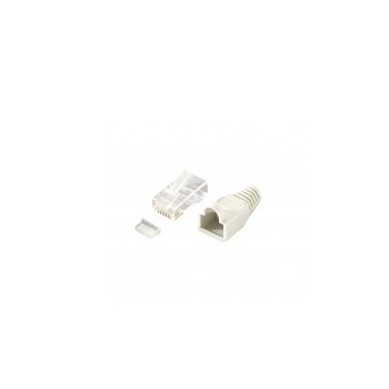 Equip Steckersatz Cat6    ungeschirmt RJ45    100Stk transp. Polybeutel