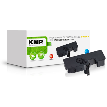 KMP Toner Kyocera TK-5230C/TK5230C cyan 2200 S. K-T83CX remanufactured
