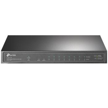 TP-Link TL-SG1210P przełącznik sieciowy Nie zarządzany Gigabit Ethernet (10/100/1000) Obsługa PoE Szary