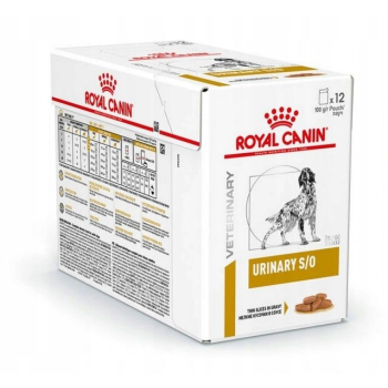 ROYAL CANIN Urinary s/o Dog Pouch - mokra karma dla psa - 12 x 100g