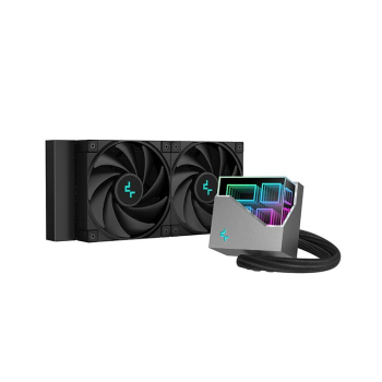 DeepCool LT520 Procesor Chłodnica cieczy all-in-one 12 cm Czarny 1 szt.