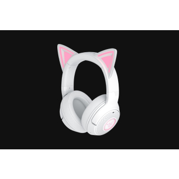 Zestaw słuchawkowy Razer | Kraken Kitty V2 BT | Łączność Bluetooth | Nauszne | Mikrofon | Redukcja szumów | Bezprzewodowy | Biały