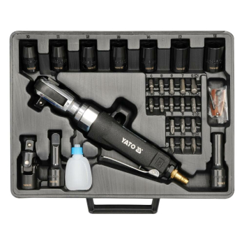 YT. Pneumatyczna grzechotka 1/2" 68Nm akcesoria