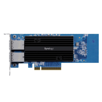 Synology E10G30-T2 2x10GbE RJ45, PCIe 3.0 x8, Low Profile and Full Height