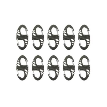 Zestaw karabińczyków Mil-Tec S-Hook – Zielony