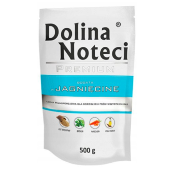 DOLINA NOTECI Premium bogata w jagnięcinę - mokra karma dla psa - 500 g