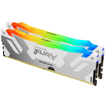 Kingston FURY DDR5 32GB (2x16GB) 6800MHz CL36 Renegade White RGB XMP