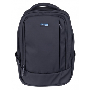 DONAU TRAVEL Plecak Berlin, 15,6", 16l, USB + kabel, czarny