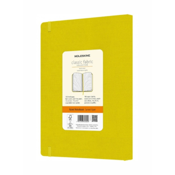 MOLESKINE Notes Classic XL (19x25 cm), linie, twarda, hay yellow, 192 strony, żółty