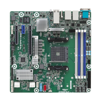 Płyta główna ASRock X570D4U-2L2T/BCM 1x AM4 AMD Ryzen X570 (4xDIMM, SATA, 2xM.2, 2xGbE, 2x10GbE, IPMI)