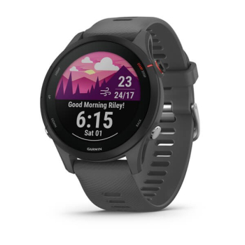 Zegarek sportowy Garmin Forerunner 255 46mm Slate Grey/Szary