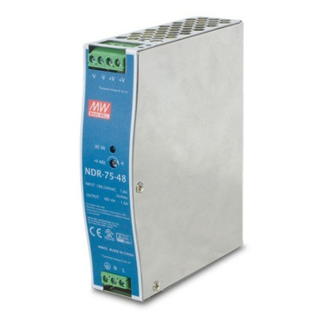 ZASILACZ PLANET PWR-75-48 PRZEMYSŁOWY NA SZYNĘ DIN 48V 75W