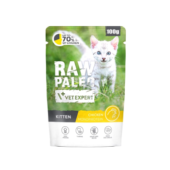 VetExpert Raw Paleo Kitten Cat Chicken 100g