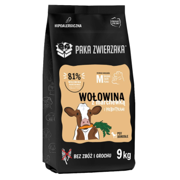 Paka Zwierzaka Seventh Heaven Wołowina z marchewką ''M''  9kg (OUTLET)