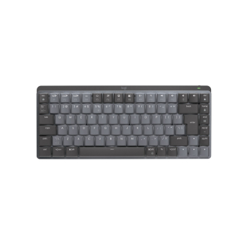 Logitech 920-010780 klawiatura Biuro RF Wireless + Bluetooth QWERTY Amerykański międzynarodowy Grafitowy, Szary
