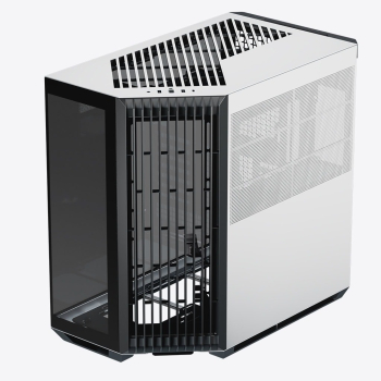Obudowa APNX V1, Midi-Tower, ATX, Tempered Glass, czarno-biała