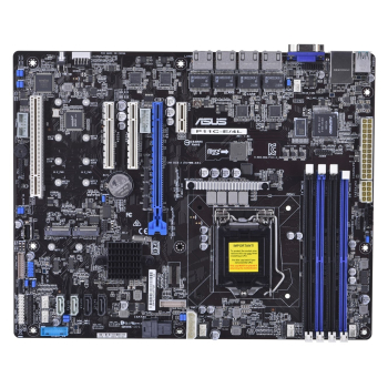 Płyta Serwerowa ASUS P11C-E/4L Xeon® E-21XXX (95W), C246, 4xDIMM, 4 Intel i210AT+1Mgt LAN, 8 SATA, 2 M.2, 1 PCIe x16+ 2 PCIe x8+1 PCI, 2+2 U3.1, ATX