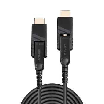 Lindy 38321 kabel HDMI 20 m HDMI Typu D (Micro) Czarny