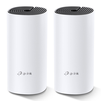 Router TP-Link Deco M4 2-pack Dual-band (2.4 GHz/5 GHz) Wi-Fi 5 (802.11ac) Biały Wewnętrzne