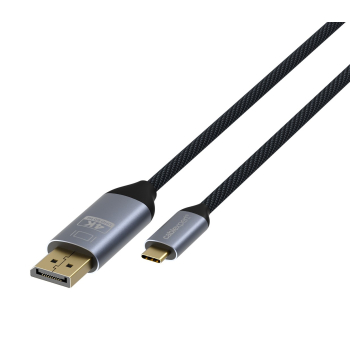 GEMBIRD KABEL PREMIUM USB-C NA DISPLAYPORT 4K, 60 HZ, 3M, CZARNY