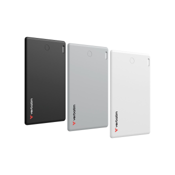 Verbatim My Finder Osobisty Wyszukiwarka Czarny, Srebrny, Biały