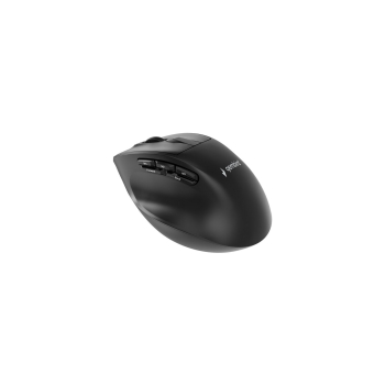 GEMBIRD BEZPRZEWODOWA, ERGONOMICZNA MYSZ TRI MODE (2.4G + BT + USB) 2400 DPI, 9 PRZYCISKÓW, CZARNA