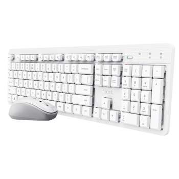 Klawiatura + mysz Trust ODY II Wireless White US