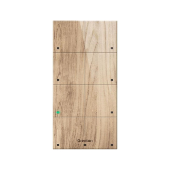 Panel dotykowy Grenton / 8 pól dotykowych / TF-Bus / jasny drewniany front