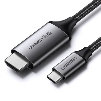 UGREEN KABEL USB-C DO HDMI, 4K, UHD, 1,5 M CZARNY
