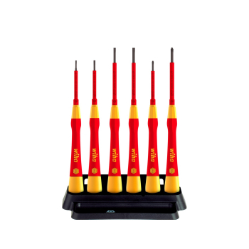 Wkrętak precyzyjny zestaw Picofinish® electric płaski, Phillips