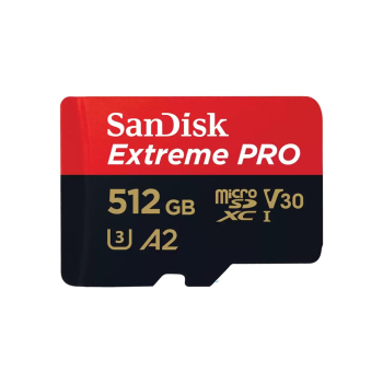 SANDISK EXTREME PRO microSDXC 512GB 200/140 MB/s A2