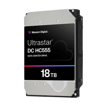 Dysk serwerowy HDD Western Digital Ultrastar DC HC555 WUH722018CLE6L4 (18 TB; 3.5"; SATA) (OUTLET)