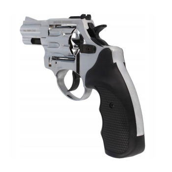 Rewolwer hukowy alarmowo sygnałowy ZORAKI R1-K6L BAS lufa 2,5" kal. .22 Long Blank chrom błysk (R1256MNP-BAS)