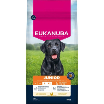 Eukanuba Premium Nutrition Junior Large & Giant Breed, kurczak 15kg