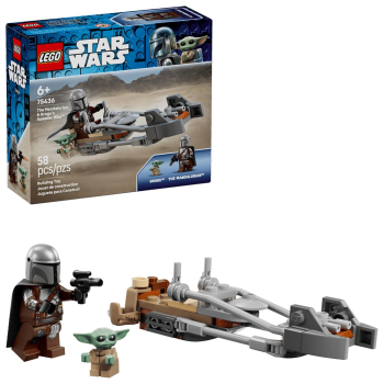 LEGO Star Wars 75436 Ścigacz Mandaloriana i Grogu