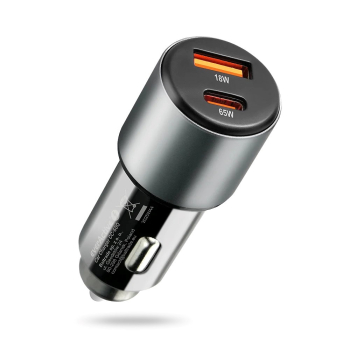 EVERACTIVE ŁADOWARKA SAMOCHODOWA 1 X USB QC3.0, 1 X USB-C PD 83W CZARNA CC-60Q