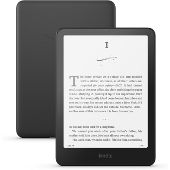 Ebook New Kindle Paperwhite (12th Generation) - 2024 release 7” glare-free 16GB Wi-Fi (Ad-supported) Black (WYPRZEDAŻ)