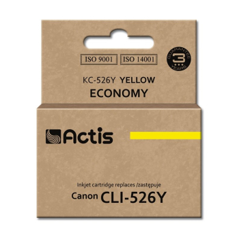 Actis KC-526Y Tusz (zamiennik Canon CLI-526Y; Standard; 10 ml; żółty)