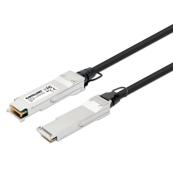 Intellinet 508513 kabel InfiniBand / światłowodowy 2 m QSFP+ Czarny, Srebrny
